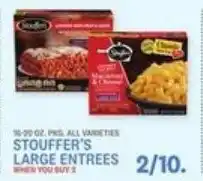 Kings Food Markets Stouffer's large entrees offer