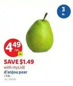 Lidl d'anjou pear offer