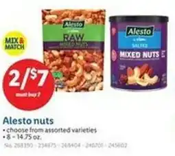 Lidl Alesto nuts offer