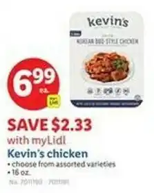 Lidl Kevin's chicken offer