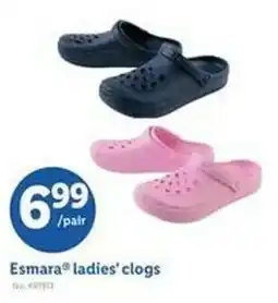 Lidl Esmara ladies' clogs offer