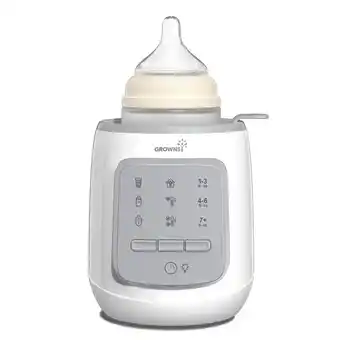 Walmart Grownsy Baby Bottle Warmer 9-in-1,Safe Warm Water Bath, Fits Most Feeding Bottles offer