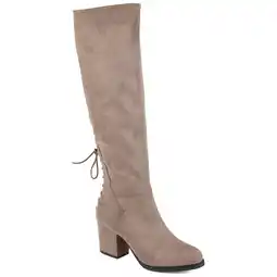 Walmart Journee Womens Leeda Tru Comfort Foam Extra Wide Calf Block Heel Knee High Boots offer