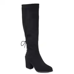 Walmart Journee Womens Leeda Tru Comfort Foam Extra Wide Calf Block Heel Knee High Boots offer