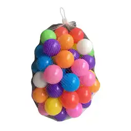 Walmart 50Pcs Ball Pit Balls 5.5cm Crush Proof Plastic Toy Balls for Play Tent offer