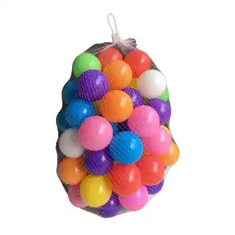 Walmart 50Pcs Ball Pit Balls 5.5cm Crush Proof Plastic Toy Balls for Play Tent offer