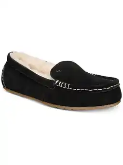 Walmart Koolaburra Womens Lezly Suede Slip On Loafer Slippers offer