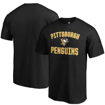 Walmart Men's Black Pittsburgh Penguins Team Victory Arch T-Shirt offer