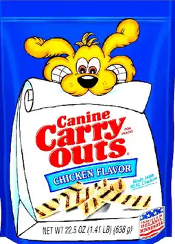 Walmart Canine Carry Outs Dog Snacks, Chicken Flavor - 22.5 oz offer