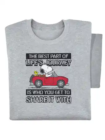 Walmart Collections Etc The Best Part of Life's Journey T-Shirt offer