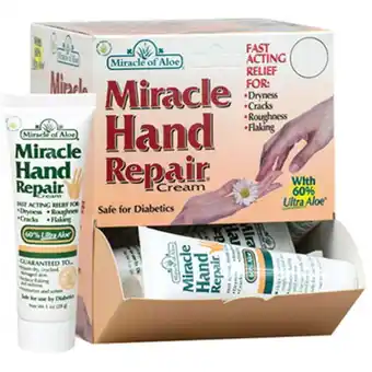 Walmart Miracle Of Aloe 42391 Miracle Hand Repair- Pack of 12 offer