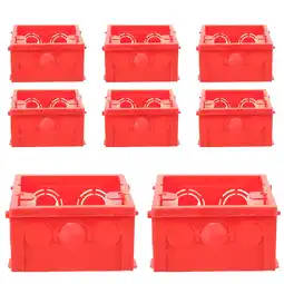 Walmart 10pcs Wall Mounted Junction Box Wiring Socket Junction Box offer