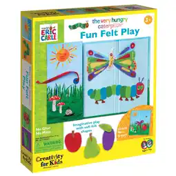 Walmart Creativity for Kids The Very Hungry Caterpillar Fun Felt Play - Crafts for Kids Ages 3-5+ offer