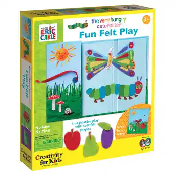 Walmart Creativity for Kids The Very Hungry Caterpillar Fun Felt Play - Crafts for Kids Ages 3-5+ offer