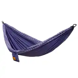 Walmart Slumberjack Fireside 1 Person Hammock With Tree Saver Straps - Blue, 110in x 50in offer