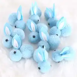 Walmart Holiday Deals! Umfun 10pcs Easter Decoration Plush Mini Bunny Easter Bunny Doll Toy Gift offer