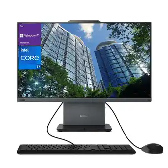 Walmart Lenovo ThinkCentre 23.8 All-in-One, Core i7-13620H, 16GB DDR5 RAM, 512GB SSD, Windows 11 Pro, Black offer