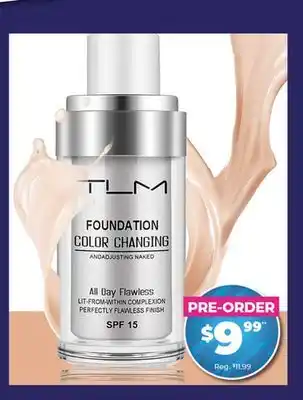 Showcase US TLM Color-Changing Flawless BB Cream Foundation offer