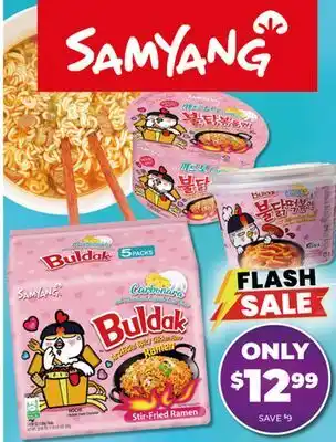 Showcase US Samyang Noodles offer