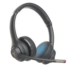 Walmart JLab Go Work Gen 2 Wireless Headset, 55+ Hr Playtime, Bluetooth & USB Dongle, Multipoint Connect offer