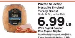 Food 4 Less Private Selection Mesquite Smoked Turkey Breast offer