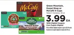 Food 4 Less Green Mountain, Donut Shop or McCafé K-Cups offer