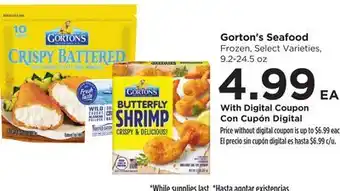 Food 4 Less Gorton's Seafood offer