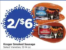 Food 4 Less Kroger Smoked Sausage offer