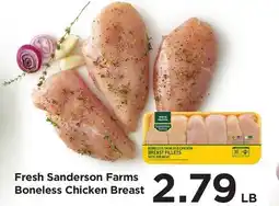 Food 4 Less Fresh Sanderson Farms Boneless Chicken Breast offer