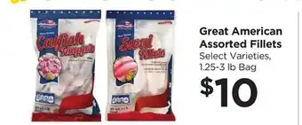 Food 4 Less Great American Assorted Fillets offer