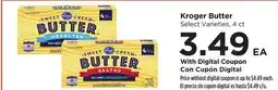 Food 4 Less Kroger Butter offer