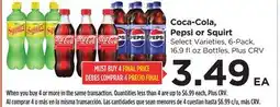 Food 4 Less Coca-Cola, Pepsi or Squirt offer