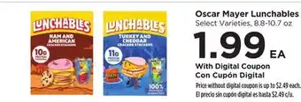 Food 4 Less Oscar Mayer Lunchables offer