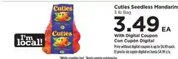 Food 4 Less Cuties Seedless Mandarins offer