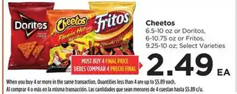 Food 4 Less Cheetos offer