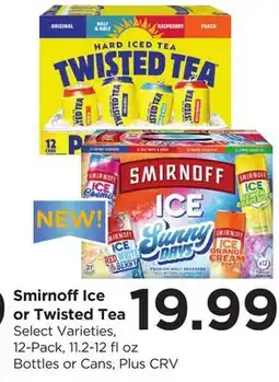 Food 4 Less Smirnoff Ice or Twisted Tea offer