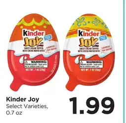 Food 4 Less Kinder Joy offer