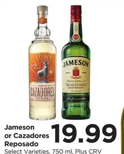 Food 4 Less Jameson or Cazadores Reposado offer