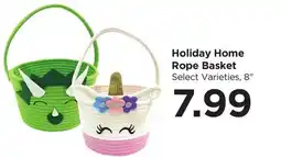 Food 4 Less Holiday Home Rope Basket offer