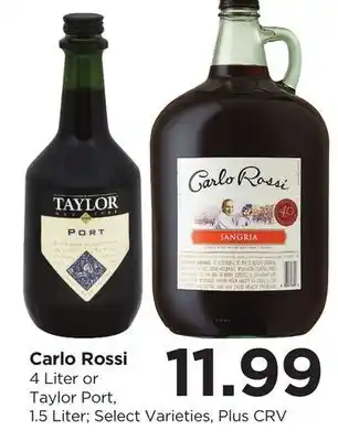 Food 4 Less Carlo Rossi offer