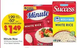 Ralphs Minute Rice offer