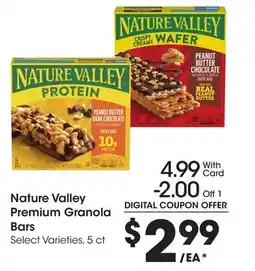 Ralphs Nature Valley Premium Granola Bars offer