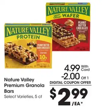 Ralphs Nature Valley Premium Granola Bars offer