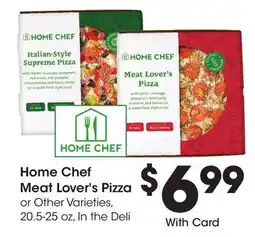 Ralphs Home Chef Meat Lover's Pizza offer