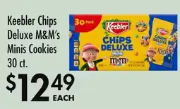 Smart & Final Keebler Chips Deluxe M&M's Minis Cookies offer