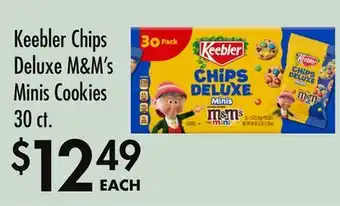 Smart & Final Keebler Chips Deluxe M&M's Minis Cookies offer