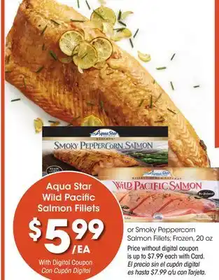 Ralphs Aqua Star Wild Pacific Salmon Fillets offer