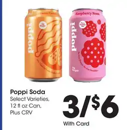 Ralphs Poppi Soda offer