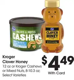 Ralphs Kroger Clover Honey offer