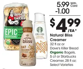 Ralphs Natural Bliss Creamer offer